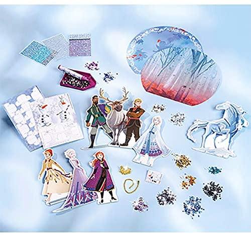 TOTUM kūrybinis rinkinys Frozen 2 Deimantinės tapybos studija, 681224