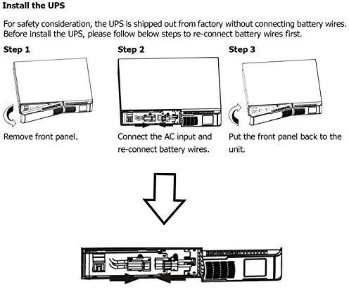 Fortron FSP | 1000 VA | CHAMP 1K RACK | 900 W | 800 W
