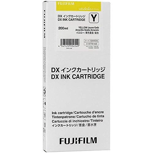Fujifilm DX100 rašalas Geltonas 200 ml.
