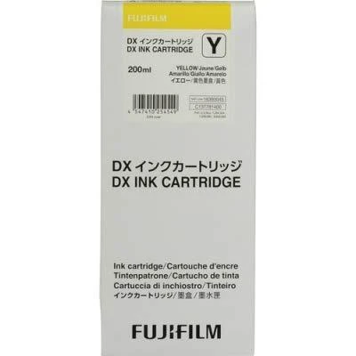Fujifilm DX100 rašalas Geltonas 200 ml.