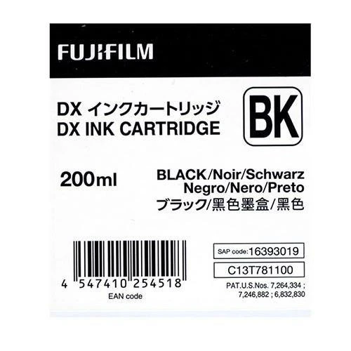 Fujifilm DX100 rašalas Juodas 200 ml.