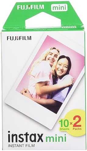 FUJIFILM instax mini filmas (blizgus) (spalva) (2x10 - dvigubas paketas)