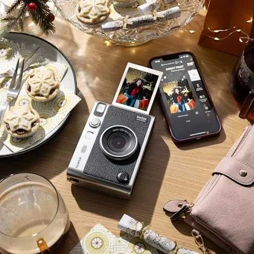 Fujifilm instax mini EVO Juodas (Juodas)