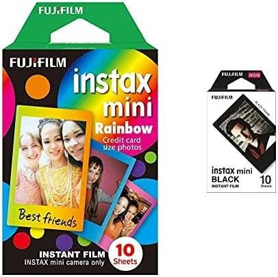 Fujifilm | Instax Mini Rainbow momentinis filmas | 86 x 54 mm | Kiekis 10