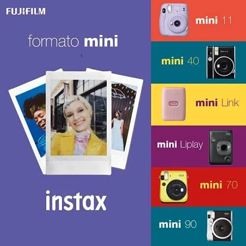 Fujifilm Fotoplokštelės Instax MINI Rožinė Lemonade 10vnt.