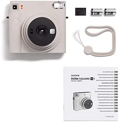 Fujifilm Momentinis fotoaparatas instax Square SQ1 Chalk white