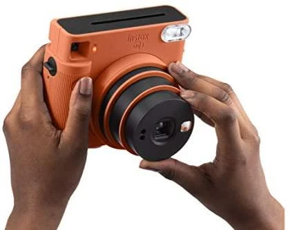Fujifilm Instax Square SQ1, terakotos oranžinė + plėvelė