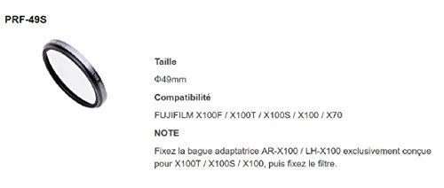 Fujifilm PRF-49S Apsauginis filtras 49mm (X100S) Sidabrinis