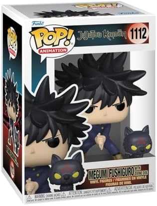 FUNKO POP! Vinilinė figūrėlė Jujutsu Kaisen - Megumi su šuniuku