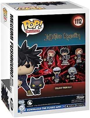 FUNKO POP! Vinilinė figūrėlė Jujutsu Kaisen - Megumi su šuniuku