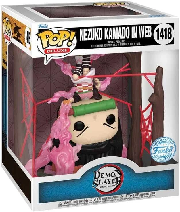FUNKO POP! Vinilinė figūrėlė: Demon Slayer - Nezuko Kamado, 17 cm
