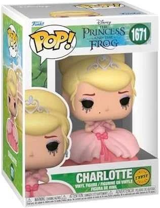 FUNKO POP! Vinilinė figūrėlė: Princesė ir varlius - Charlotte, 9 cm