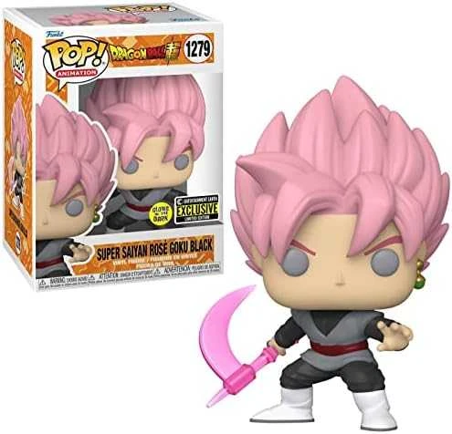 FUNKO POP! Vinilinė figūrėlė: Dragon Ball Super - Super Saiyan Rose Goku Black, 10 cm