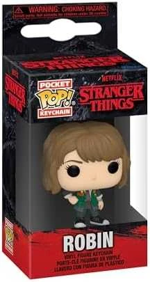 FUNKO POP! Raktų pakabutis: Stranger Things - Robin, 10 cm