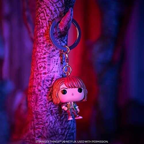 FUNKO POP! Raktų pakabutis: Stranger Things - Robin, 10 cm