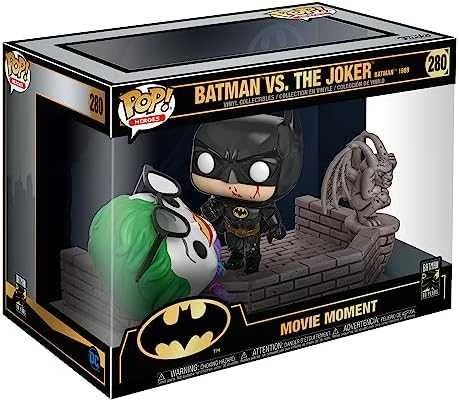 FUNKO POP! Vinilinė figūrėlė: Movie Moment - Batman vs. Joker, 10 cm