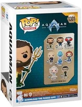FUNKO POP! Vinilinė figūrėlė: Aquaman and the Lost Kingdom - Aquaman, 9 cm