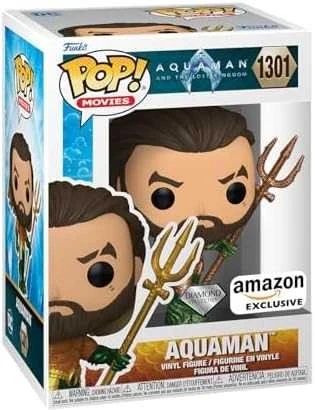 FUNKO POP! Vinilinė figūrėlė: Aquaman and the Lost Kingdom - Aquaman, 9 cm