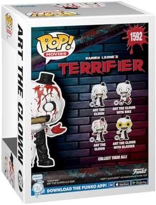FUNKO POP! Vinilinė figūrėlė: Terrifier 2 - Art the Clown, 9 cm
