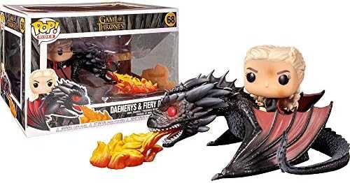 FUNKO POP! Vinilinė figūrėlė: Game of Thrones - Daenerys & Fiery Drogon, 9 cm