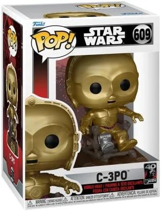 FUNKO POP! Vinilinė figūrėlė: Star Wars: Return of The Jedi - C3P0 in chair, 11 cm