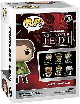 FUNKO POP! Vinilinė figūrėlė: Star Wars: Return of The Jedi - Leia, 11 cm