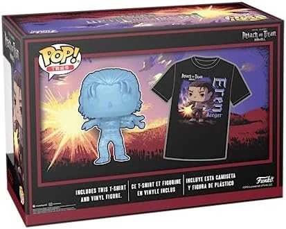 Funko Set figure POP & Tee Attack on Titan Eren Exclusive