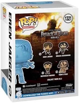 Funko Set figure POP & Tee Attack on Titan Eren Exclusive