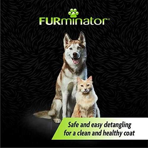 FURminator Didelis kietų šerelių šepetys