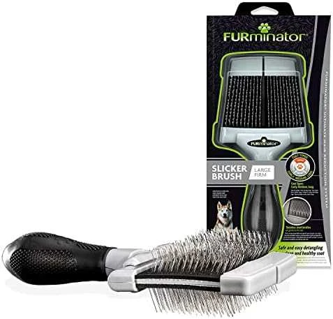 FURminator Didelis kietų šerelių šepetys