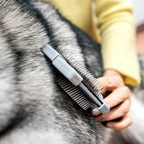 FURminator Didelis kietų šerelių šepetys