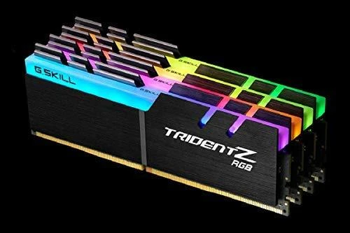 RAM G.Skill DIMM 32 GB DDR4-3200 (4x 8 GB) keturių rinkinių atmintis - juodas, F4-3200C16Q-32GTZRX, Trident Z RGB, INTEL XMP