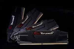 RAM Atmintis - G.SKILL Ripjaws V Juodas 32GB [4x8GB 3200MHz DDR4 CL16 XMP2.0 DIMM]