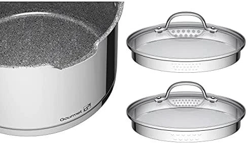 G21 Gourmet Magic Puodas su dangčiu G21 Gourmet Miracle 60022155, 28 cm