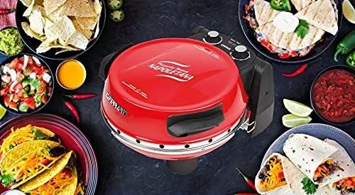 G3Ferrari G3 Ferrari Picerija Snack Napoletana pizza maker/orkaitė 1 pizza(s) 1200 W Juodas, Raudona