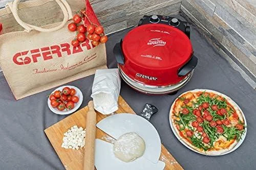 G3Ferrari G3 Ferrari Picerija Snack Napoletana pizza maker/orkaitė 1 pizza(s) 1200 W Juodas, Raudona