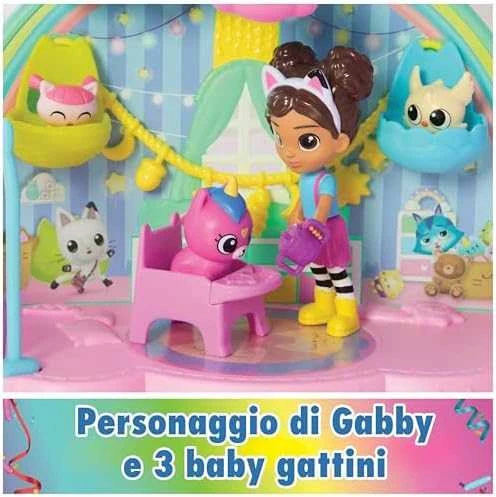Spin Master GABI'S CAT HOUSE KATĖS PRIEŽIŪROS SKAIČIŲ RINKINYS 4 FIGURĖLIAI + PRIEDAI