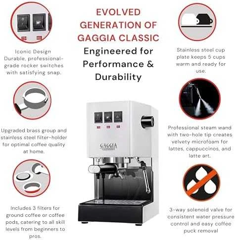 Gaggia New Classic Evo Espresso Kavos aparatas