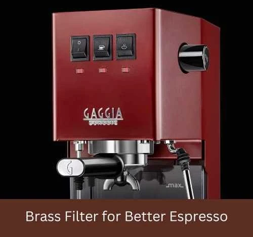 Gaggia New Classic Evo Espresso Kavos aparatas - Raudona
