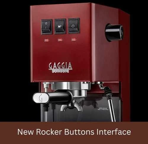 Gaggia New Classic Evo Espresso Kavos aparatas - Raudona
