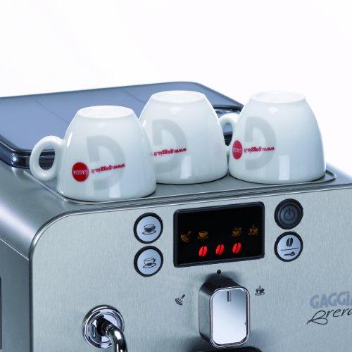 Kavos aparatas - Gaggia Brera RI9305/01 Visiškai Automatinis Juodas/Sidabrinis