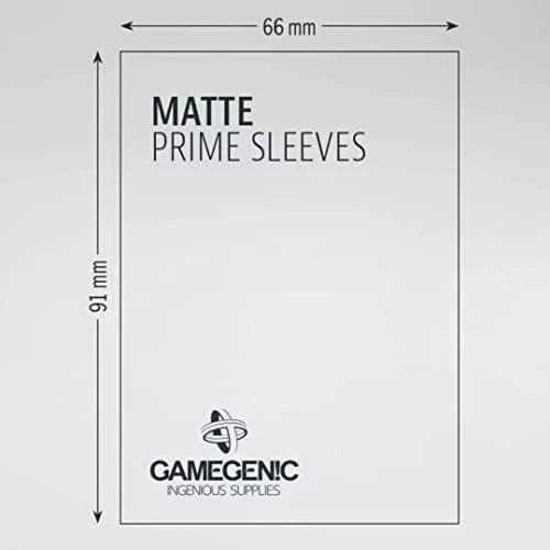 Dėlionė Gamegenic Gamegenic: matinis dvigubas rankovių paketas (66x91 mm / 64x89 mm) 2x100 vnt