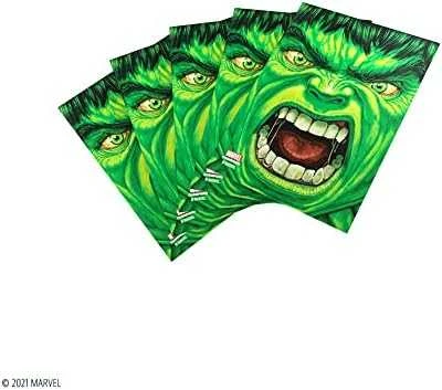 Gamegenic Gamegenic: Marvel Champions Art Sleeves (66 mm x 91 mm) Hulk 50+1 vnt.