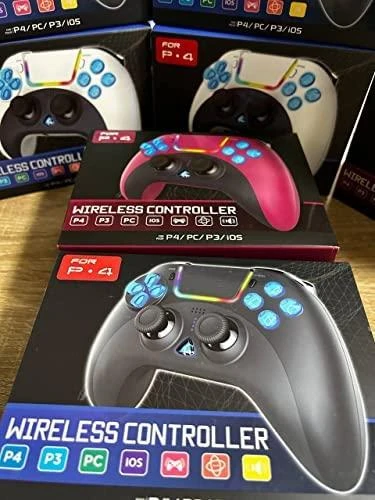 iPega PG-P4023C Vezeték be žaidimo valdymo jutiklinė plokštė PS4 (balta)
