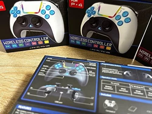 iPega PG-P4023C Vezeték be žaidimo valdymo jutiklinė plokštė PS4 (balta)