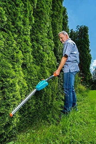 Akumuliatorinės teleskopinės gyvatvorių žirklės Gardena THS 42/18V P4A