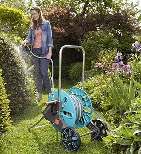 Gardena AquaRoll M, sumontuotas su 20 m CLASSIC žarna 1/2"