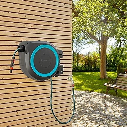 Gardena sieninė automatinė ritė žarnai "RollUp M/L" 25m, 13mm