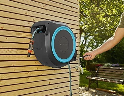 Gardena sieninė automatinė ritė žarnai "RollUp M/L" 25m, 13mm