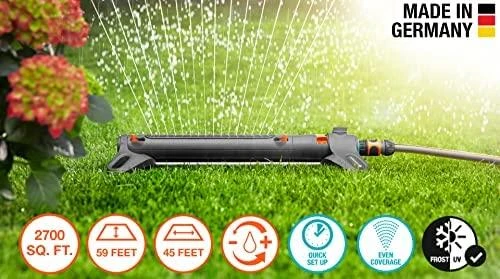 Gardena Svyruojantis purkštuvas "Aquazoom M" iki 250m2